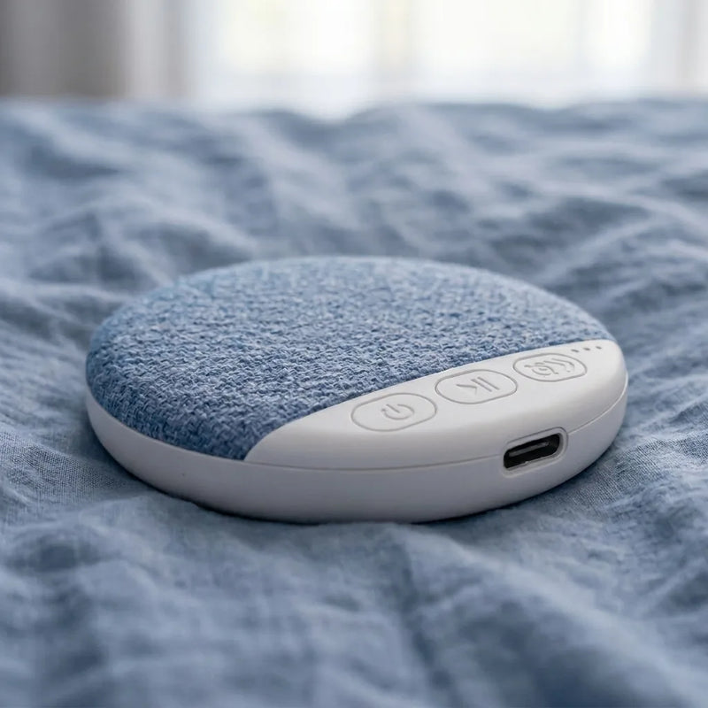 Sleepwisp buttons and USB-C port close up